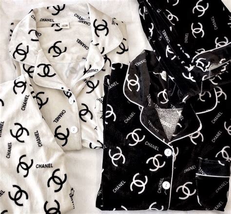 chanel pajamas price|chanel pajama set.